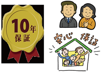 10�N�ۏ؁@���S�ۏ�